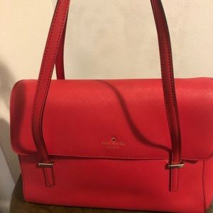 2013 Kate Spade Red Leather handbag
